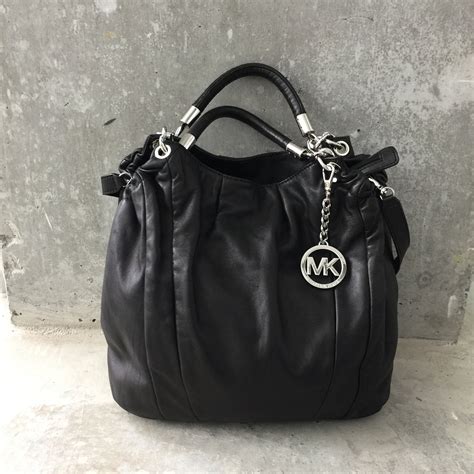 michael kors crinkle leather|Michael Kors genuine leather handbags.